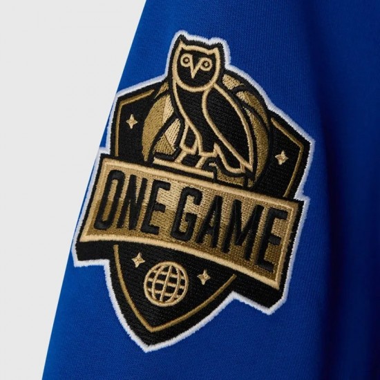 NY Knicks Royal Fleece Jacket – Owl Edition