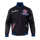 NY Knicks Team Badge Classic Rib Varsity Jacket