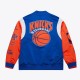 NY Knicks Team Origins Royal Satin Jacket NY Knicks Team Origins Royal Satin Jacket