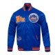 NY Mets Best of Classic Rib Satin Jacket NY Mets Best of Classic Rib Satin Jacket
