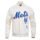 NY Mets Logo Game Day Eggshell Jacket NY Mets Logo Game Day Eggshell Jacket