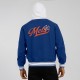 NY Mets Royal Cotton Hooded Jacket NY Mets Royal Cotton Hooded Jacket