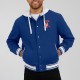 NY Mets Royal Cotton Hooded Jacket NY Mets Royal Cotton Hooded Jacket