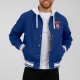 NY Mets Royal Cotton Hooded Jacket NY Mets Royal Cotton Hooded Jacket