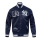 NY Yankees Best of Classic Rib Satin Jacket