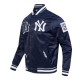 NY Yankees Best of Classic Rib Satin Jacket