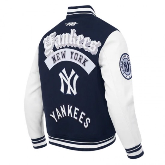 NY Yankees Best of Classic Rib Varsity Jacket