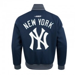 NY Yankees Current Logo Game Day Navy Jacket