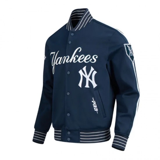 NY Yankees Current Logo Game Day Navy Jacket NY Yankees Current Logo Game Day Navy Jacket