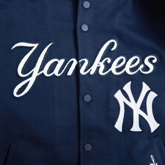 NY Yankees Current Logo Game Day Navy Jacket NY Yankees Current Logo Game Day Navy Jacket