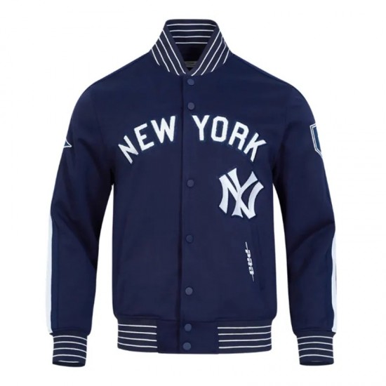 NY Yankees Logo Game Day Navy/Black Jacket NY Yankees Logo Game Day Navy/Black Jacket