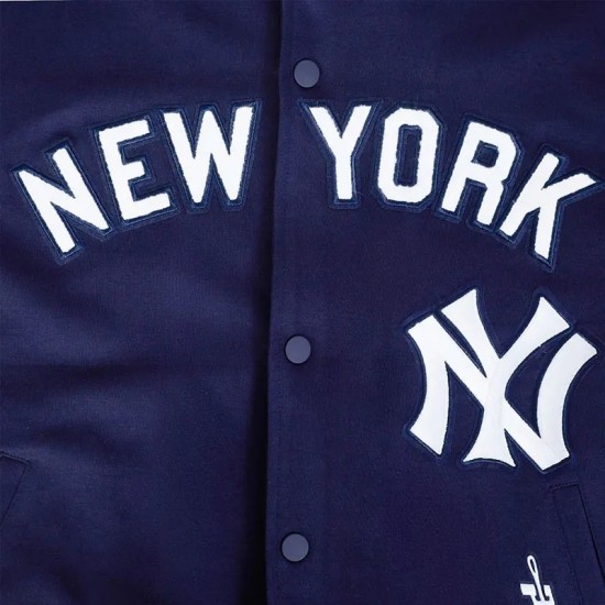 NY Yankees Logo Game Day Navy/Black Jacket NY Yankees Logo Game Day Navy/Black Jacket