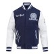 NY Yankees Team Badge Classic Rib Varsity Jacket NY Yankees Team Badge Classic Rib Varsity Jacket