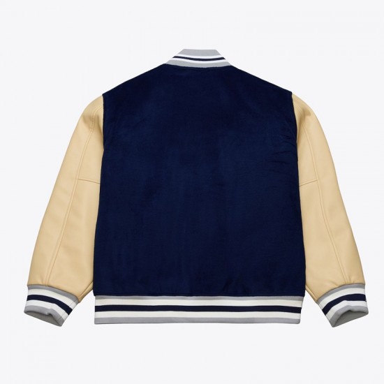 NY Yankees Team Traditions Varsity Wool/Leather Jacket