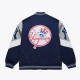 NY Yankees Throw It Back Heavyweight Satin Jacket