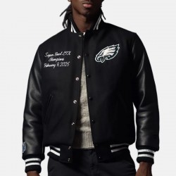 NYC Philadelphia Eagles Bradley Cooper Varsity Jacket NYC Philadelphia Eagles Bradley Cooper Varsity Jacket