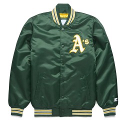 Oakland Athletics Classic Green Satin Jacket Oakland Athletics Classic Green Satin Jacket