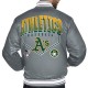 Oakland Athletics Home Plate Printed Graphic Jacket