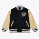 Oakland Raiders Team Traditions Varsity Wool/Leather Jacket