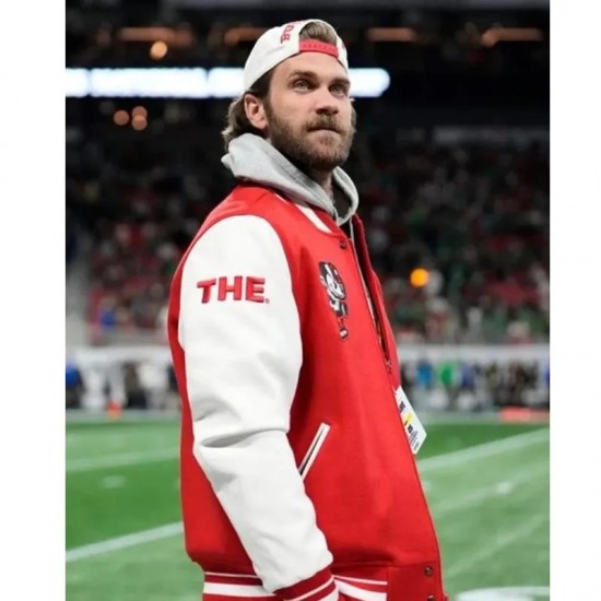 Ohio State Bryce Harper Varsity Jacket Ohio State Bryce Harper Varsity Jacket