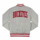 Ohio State Buckeyes Arched Gray Bomber Jacket