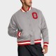 Ohio State Buckeyes Legacy Gray Bomber Jacket Ohio State Buckeyes Legacy Gray Bomber Jacket
