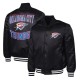 Oklahoma City Thunder Adaptive Bold Logo Varsity Satin Jacket