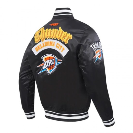 Oklahoma City Thunder Best of Classic Rib Satin Jacket