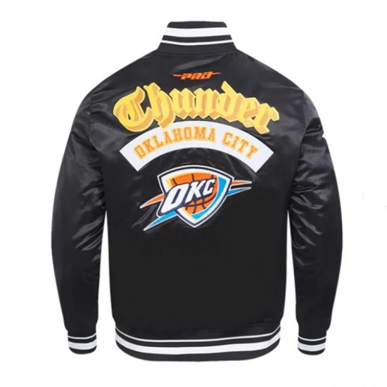 Oklahoma City Thunder Best of Classic Rib Satin Jacket