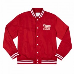 Oklahoma Sooners Arched Crimson Bomber Jacket