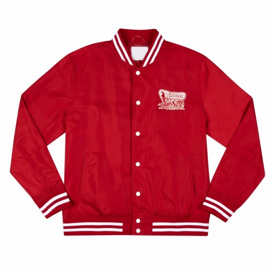 Oklahoma Sooners Arched Crimson Bomber Jacket