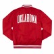 Oklahoma Sooners Arched Crimson Bomber Jacket