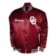 Oklahoma Sooners Club Satin Jacket