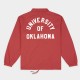 Oklahoma Sooners Football Retro Helmet Coaches Jacket Oklahoma Sooners Football Retro Helmet Coaches Jacket