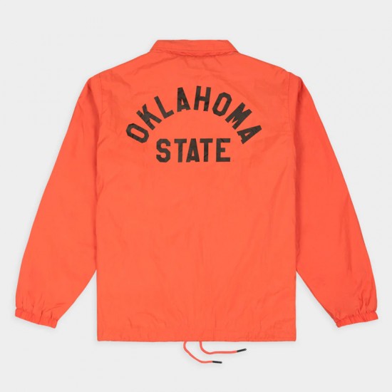 Oklahoma State Cowboys Retro Logo Coaches Jacket Oklahoma State Cowboys Retro Logo Coaches Jacket