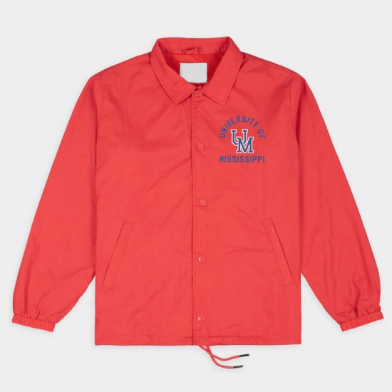 Ole Miss Classic UM Football Coaches Jacket Ole Miss Classic UM Football Coaches Jacket