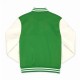 Oregon Ducks Green and Off White Varsity Jacket