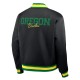 Oregon Ducks Legacy Bomber Black Full-Snap Satin Jacket Oregon Ducks Legacy Bomber Black Full-Snap Satin Jacket