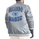 Orlando Magic Adaptive Bold Logo Varsity Satin Jacket