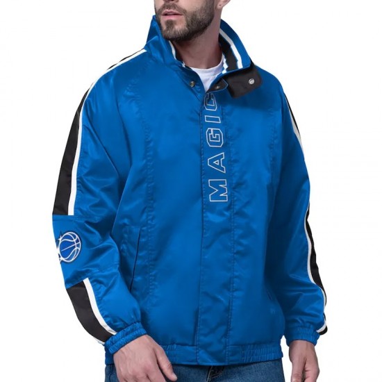 Orlando Magic Freestyle Blue Lightweight Full-Zip Jacket