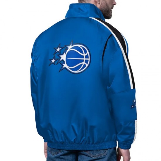 Orlando Magic Freestyle Blue Lightweight Full-Zip Jacket