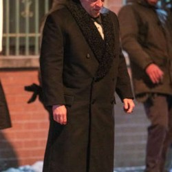 Oswald Cobblepot The Penguin Black Wool Coat