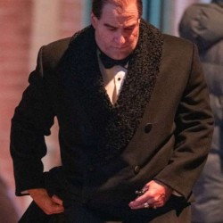 Oswald Cobblepot The Penguin Black Wool Coat