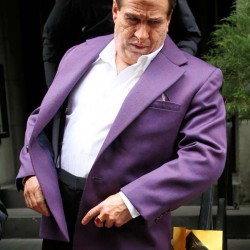 Oswald Cobblepot The Penguin Purple Blazer