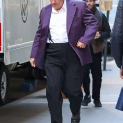 Oswald Cobblepot The Penguin Purple Blazer