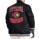 Ottawa Senators Adaptive Bold Logo Varsity Satin Jacket