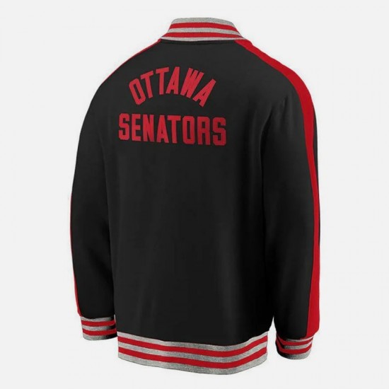 Ottawa Senators Black Track Jacket Ottawa Senators Black Track Jacket