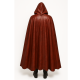 Parker Robbins The Hood Ironheart Leather Costume Parker Robbins The Hood Ironheart maroon leather cloak costume