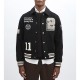 Patty Mills NYC Black Varsity Jacket