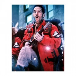 Paul Rudd Ghostbusters Red Jacket